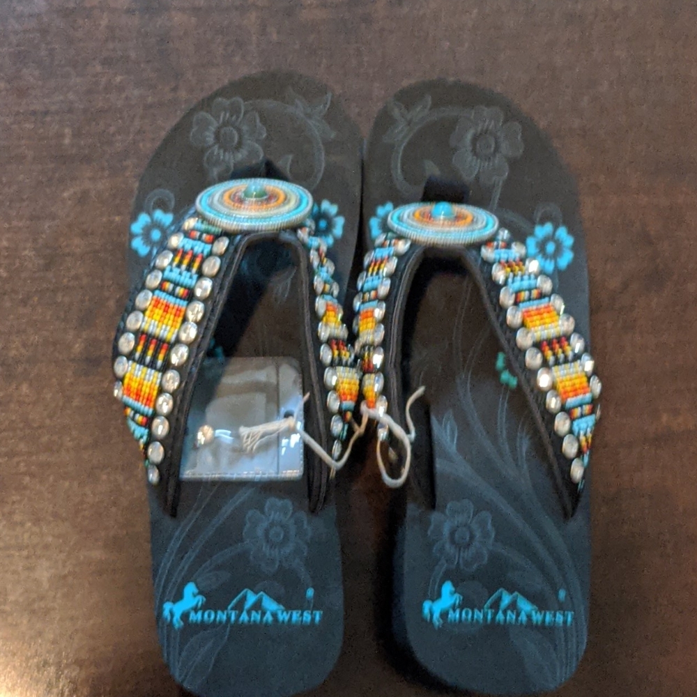 Montana West Sandals (Indian style)NWT
